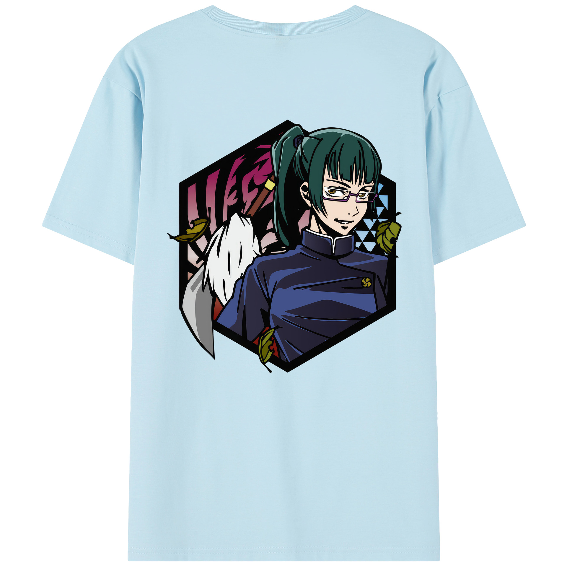 （画像用） 呪術廻戦 Jujutsu Kaisen 綿100％半袖Tシャツ（背面プリント）